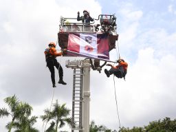 Pemkot Surabaya Gelar Apel hingga Simulasi Penanganan Bencana