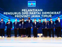 Putra Lanyalla & Khofifah Bergabung dengan Demokrat Jatim
