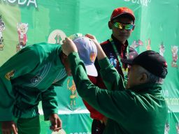 Sepatu Roda Surabaya Nomor 500 M Tanpa Medali Emas