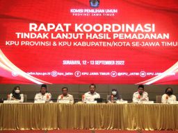 Jelang Tahapan Mutarlih, KPU Jatim Ajak Kerja Optimal Untuk Data Pemilih Semakin Mutakhir