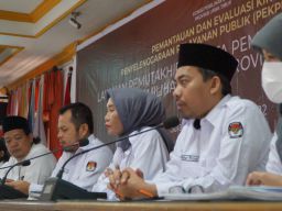 KPU Jatim Ikuti Pemantauan dan Evaluasi Kinerja Penyelenggaraan Pelayanan Publik bersama Kemenpan RB