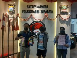 Cleaning Service di Surabaya Ditangkap Edarkan Narkoba