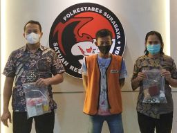 Edarkan Narkoba, Seorang Kuli Bangunan Asal Rungkut Ditangkap Polisi