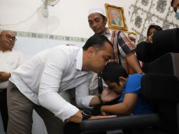 Kisah MU, Anak Hosin Penderita Meningitis