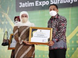 Kota Surabaya Sabet Penghargaan Peduli Ketahanan Pangan Tahun 2022