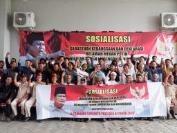 Relawan "Merah Putih" Bumi Ronggolawe Komitmen Dukung Prabowo Presiden 2024