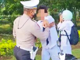 Miris! Pelajar SMP di Sidoarjo Ngamuk dan Maki-Maki Polisi Viral di Medsos