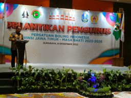 Jerry Sambuaga Lantik Pengprov PBI Jatim