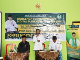 Kiai Muda Jatim Pendukung Ganjar Gelar Pelatihan Digital Marketing di Ponpes Se Ponorogo