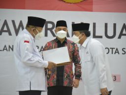 Sekda Kota Ikhsan Resmi Menjadi Ketua PMI Surabaya