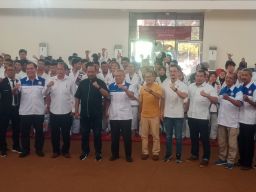 Diikuti Ratusan Atlet, Kejurda Ju-jitsu Jatim Digelar di GOR Univ PGRI Adibuana Surabaya