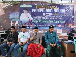 Kyai Muda Dukung Ganjar Gandeng Paguyuban Soundsystem Gelar Doa Bersama