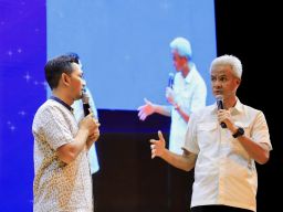 Wali Kota Eri Cahyadi bersama Gubernur Ganjar Pranowo Tukar Pengalaman Atasi Persoalan UMKM