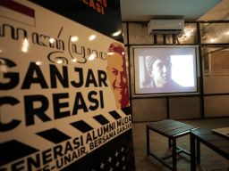 Ganjar Creasi Gelar Nonton Bareng dan Bedah Film Jenderal Soedirman di Surabaya