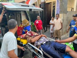 Tega! Istri Bacok Suami di Rungkut, Gegara Ini