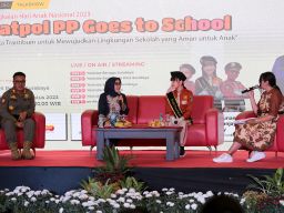Satpol PP Goes To School Ajak Siswa Kampanyekan Stop Bullying