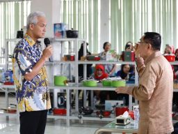 Berkunjung ke PT Maspion, Ganjar Ajak Semua Pihak untuk Gunakan Produk Dalam Negeri