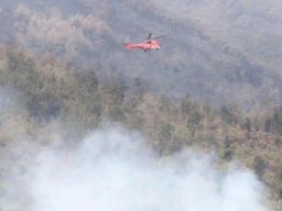 Masuk Hari Ke 6, Total 2 Hektar Lahan Kawasan Gunung Lawu yang Terbakar