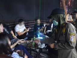 Gelar Razia Gabungan, Satpol PP Surabaya Dapati 5 Orang Positif Narkoba