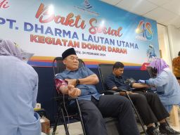 PT DLU Gelar Baksos Donor Darah Bantu Ketersedian Stok di PMI