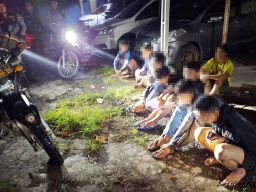 Satpol PP Surabaya Amankan 9 Anak Usai Terjaring Balap Liar Sepeda Angin saat Ramadan