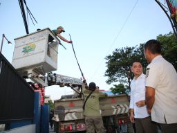 Surabaya Pusat Jadi Percontohan Penataan Kabel Utilitas Bawah Tanah