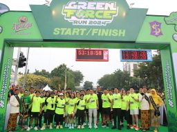 Ribuan Peserta Ikuti Lomba Lari Green Force Run 2024, Ada Wali Kota Eri