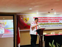 Pesan Menohok Ketua GNPK saat Buka Diklatsus Pemberantasan Korupsi di Riau