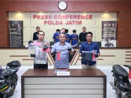Polisi Ringkus Tiga Milenial Komplotan Begal Asal Pasuruan, Tak Segan Lukai Korbannya
