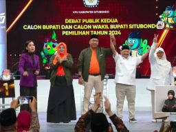 Debat Calon Bupati Situbondo Ricuh, Pendukung Karna Suswandi Picu Penghentian Acara
