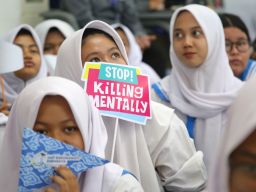 Satpol PP Goes To School Sosialisasi Zero Bullying