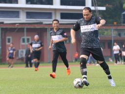 Keseruan Wali Kota Se-Indonesia Ujuk Kemampuan Main Sepak Bola