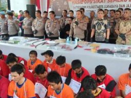 Kapolrestabes Surabaya:Tiap Minggu  Berhasil Tangkap 10 Pelaku Curanmor 