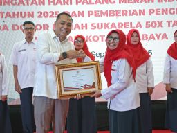 Penghargaan untuk 425 Pendonor, Tiga Miliki Rhesus Negatif Langka