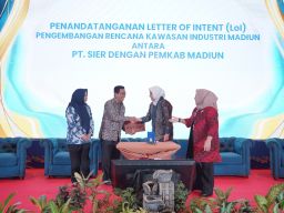 SIER dan Pemkab Madiun Teken LoI untuk Percepatan Kawasan Industri Jatim