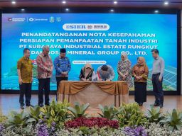 SIER dan Bosai Teken MoU Pemanfaatan Lahan Industri, Investasi Rp25 T & Serap 7.000 Pekerja