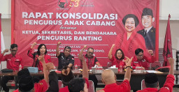 Dapil 4 Konsolidasi, PDIP Surabaya Optimistis Menang Pemilu
