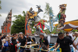 Ogoh-Ogoh Sambut Nyepi di Surabaya, Simbol Penyucian Diri dan Harmoni
