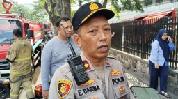 Polisi Selidiki Kebakaran RSUD dr Soetomo