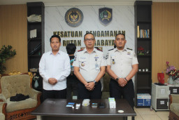 Modus Kotak Susu, Sabu Gagal Masuk Rutan Surabaya