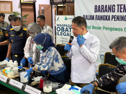 BPOM Surabaya Musnahkan 97 Ribu Tramadol