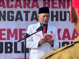 Upacara HUT RI di PKS Jatim, Bagus: Kami Setia pada Pancasila dan Konstitusi