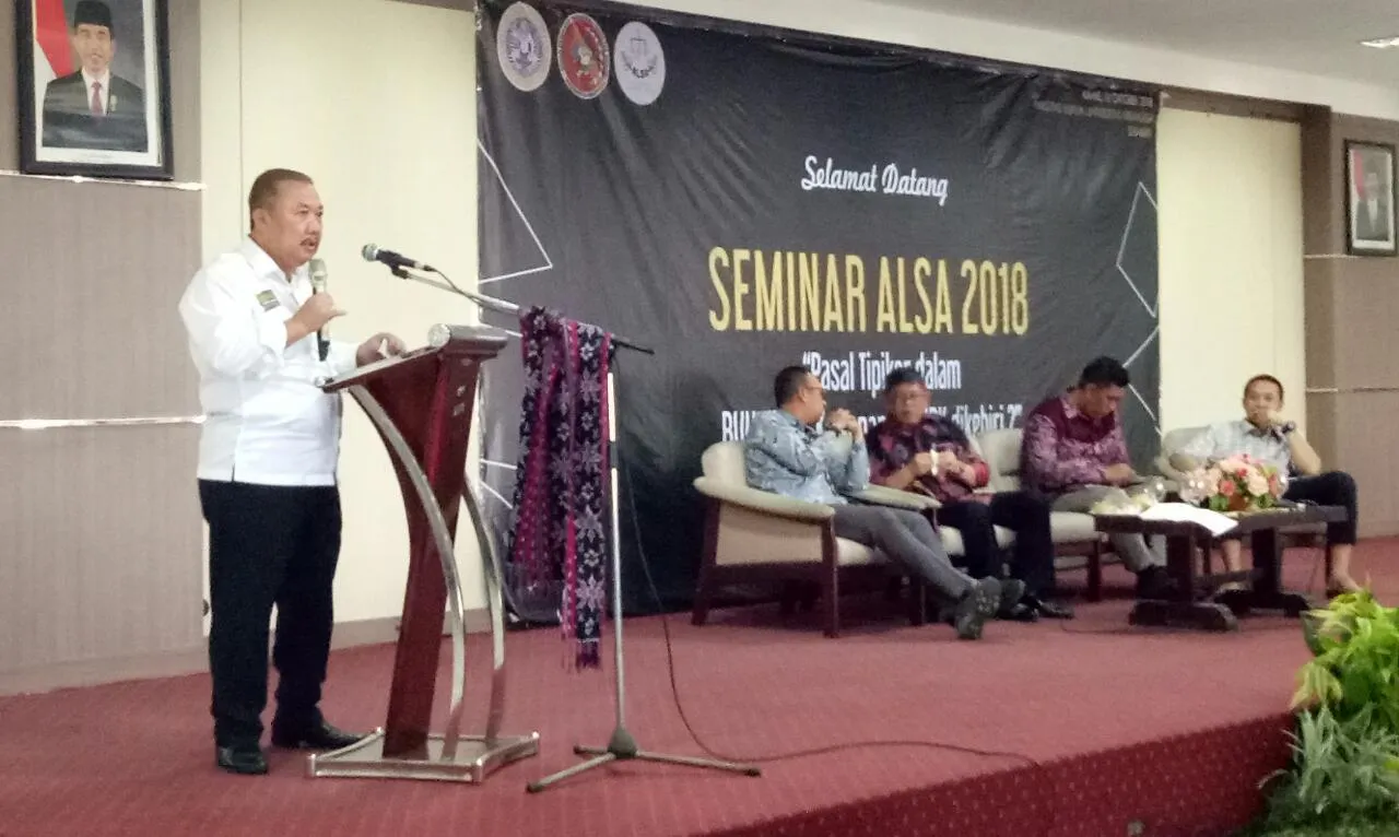 Maruli Hutagalung Bakar Semangat Antikorupsi ke Mahasiswa Unair
