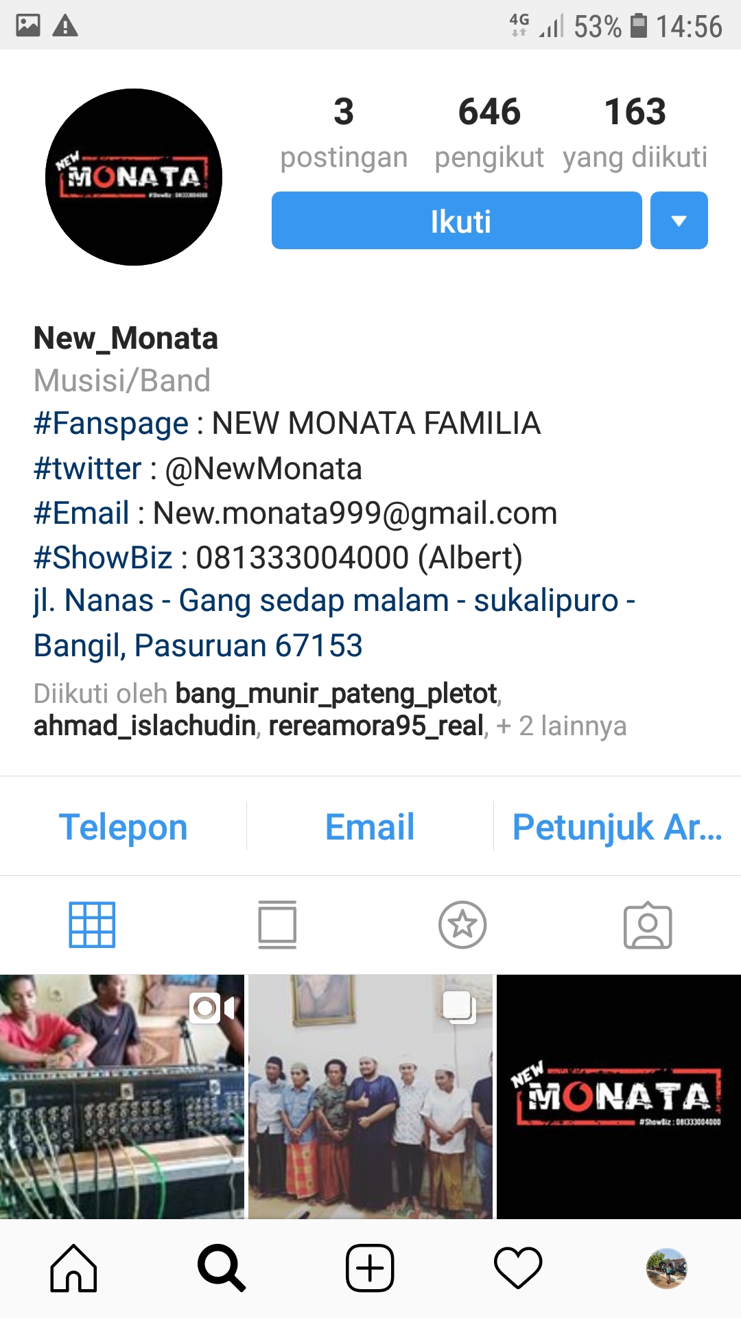 Orkes Monata Pecah, Ini Kata Nitizen
