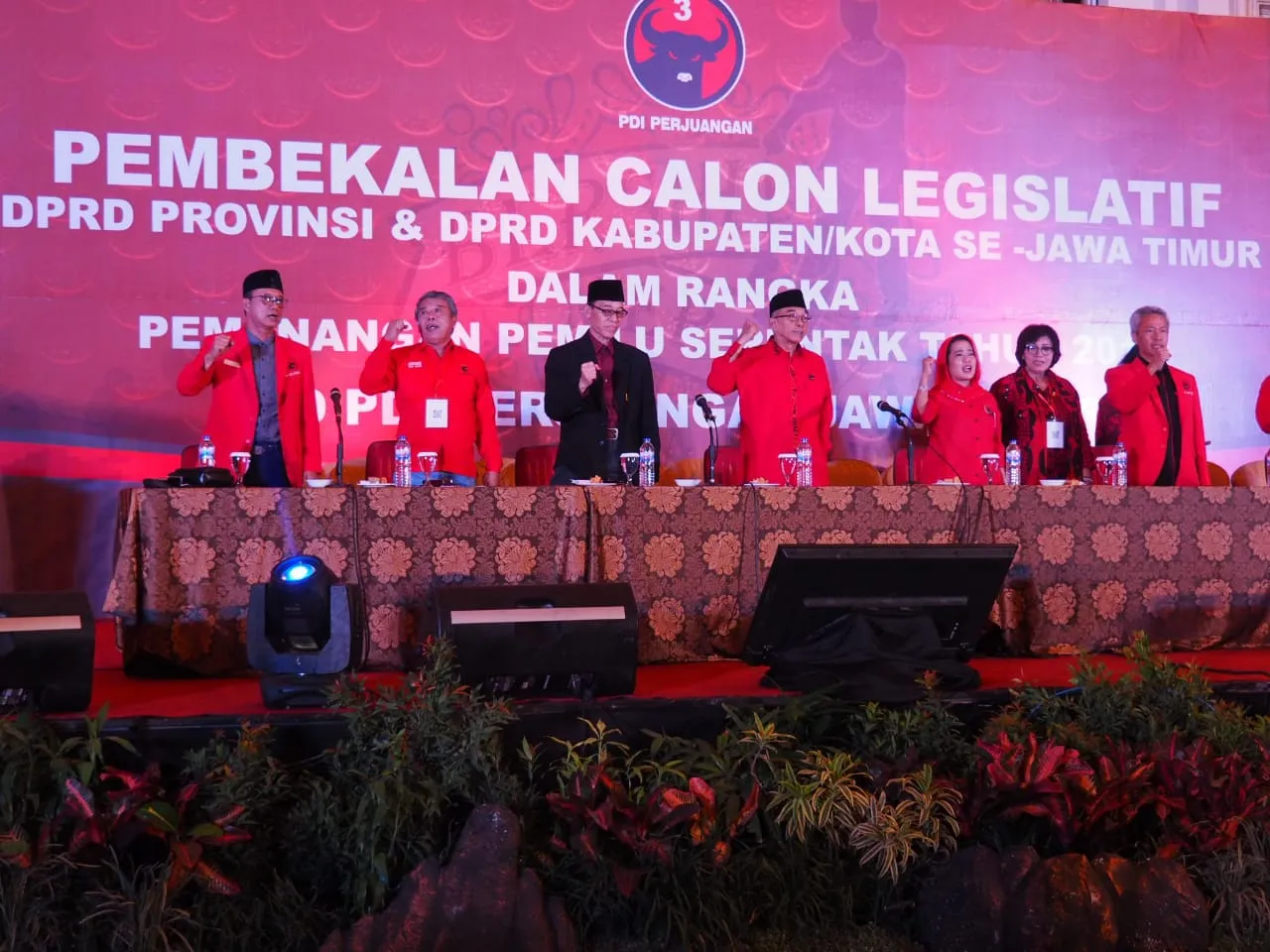 Kumpulkan Ribuan Caleg, PDIP Siap Menangkan Jokowi di Jatim