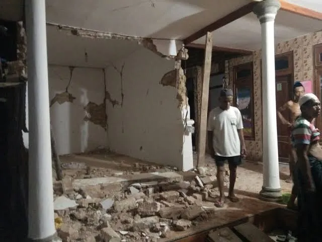 26 Orang Luka, 35 Rumah Rusak Akibat Gempa Pulau Sapudi Sumenep