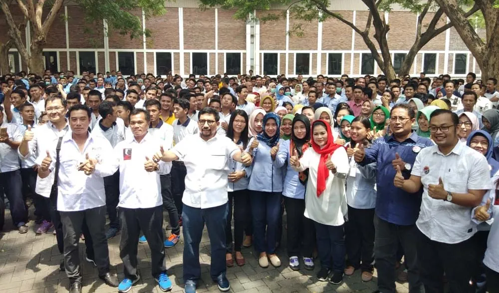 Ketua TKD Jatim Minta Ribuan Pekerja Mebel Sidoarjo Coblos Jokowi Di Pilpres 2019