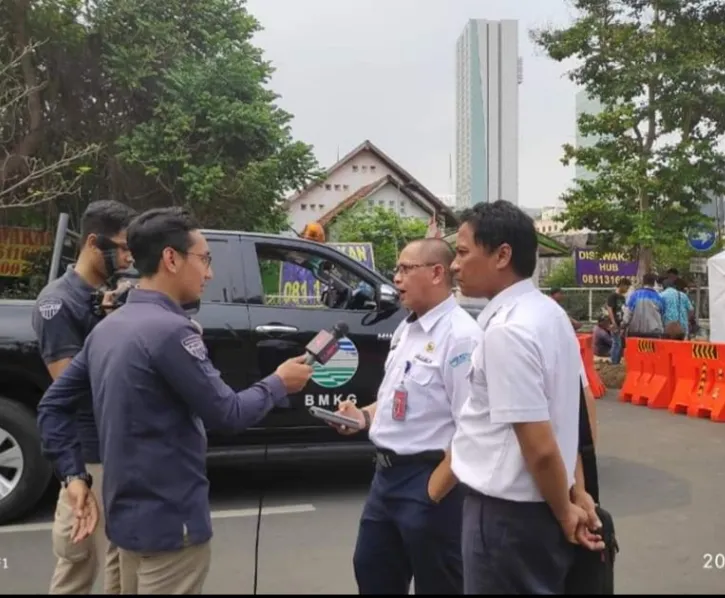 Jalan Gubeng Surabya Ambles,Kepala BMKG:Tidak Dipicu Gempabumi