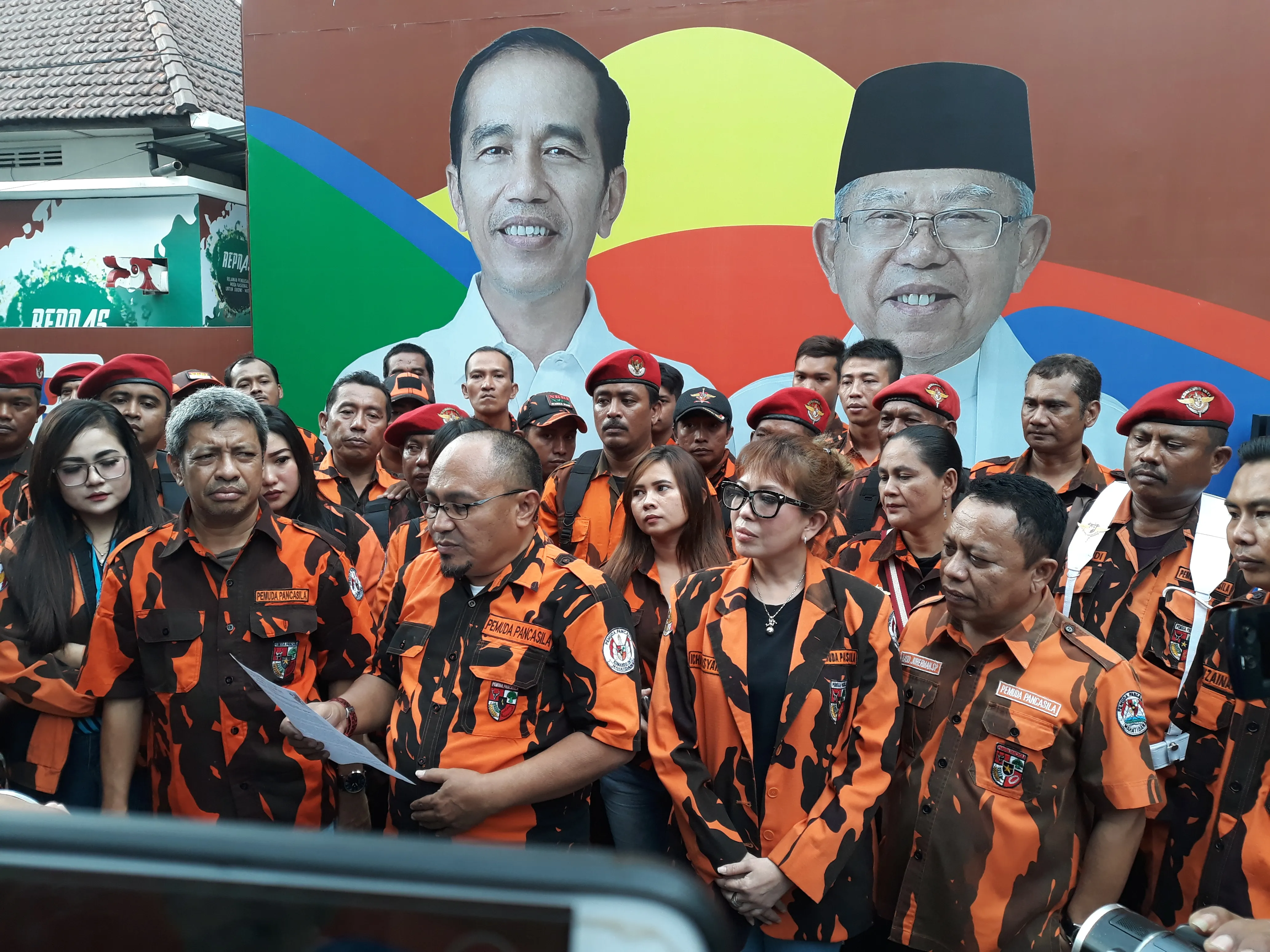 Ini Langkah Taktis Pemuda Pancasila Jatim Hadapi Kampanye Negatif Di Pilpres 2019