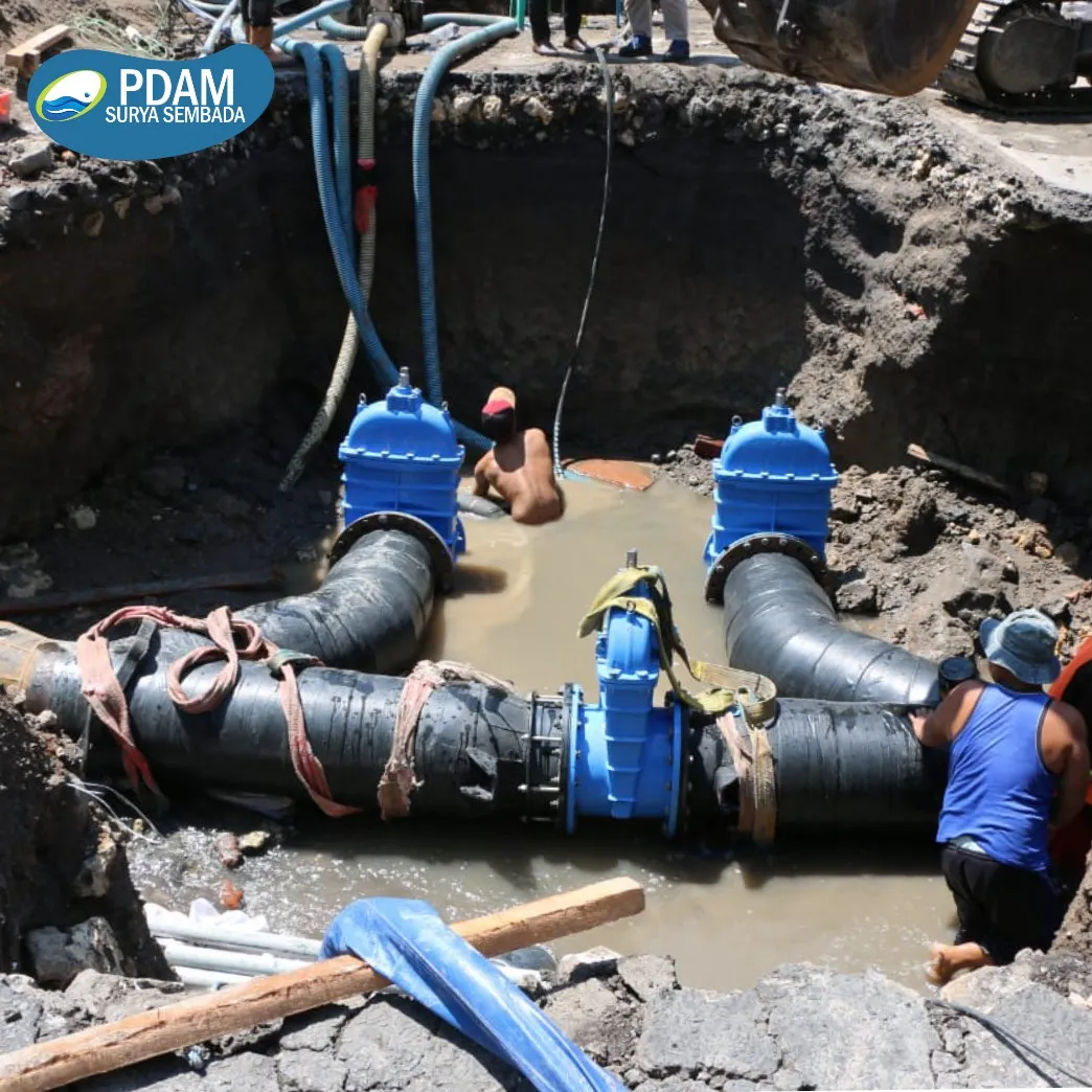 Peremajaan Pipa Tunggu Seluruh Surabaya Terkoneksi PDAM
